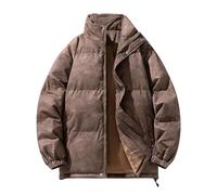 Parka De Verano Hombre Abrigos Paño Elegante Cremallera Gabardina Tweed Grande Granate Jean Retro Calentito L Cordero Rusos Electrico Multibolsillos Streetwear Estilos Tecnicas