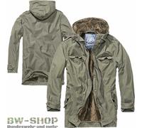Brandit BW Parka men E, color: olive, size: L