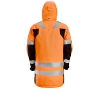Parka unisex snickers allroundwork highvis - naranja/gris - talla 60