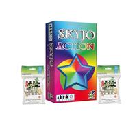 Parkage PKGamePack Skyjo Action y Sus Protectores Tarjetas - Versión Francesa