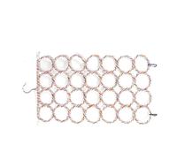 PARKBird - Columpio de cuerda para percha, hamaca colgante con puente de cuerda y escalera, juguete