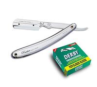 Parker 31R shaver with 100 professional shaving razor blades