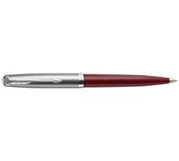 Parker Pens bolígrafo Parker 51 – cuerpo borgoña, punta mediana, estuche de regalo