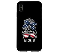 Parker AZ - Gafas de Sol con diseño de moño desordenado Carcasa para iPhone XS MAX
