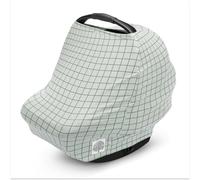 Parker Baby - Funda de asiento de coche 4 en 1 para niñas y niños, toldo elástico para asiento de automóvil, cubierta de lactancia, cubierta de carrito de comestibles, funda de silla alta,