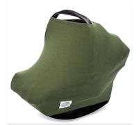 Parker Baby - Funda para asiento de coche 4 en 1 para niñas y niños, toldo elástico para asiento de coche, funda de lactancia, funda para carrito de comestibles, funda para silla alta, "pino"