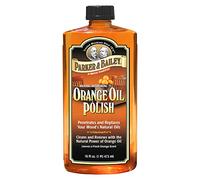 Parker & Bailey Esmalte de muebles de aceite de naranja natural, protector y restaurador de 473 ml, talla única