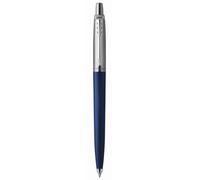 PARKER Bolígrafo, Jotter, Marina, M, Acero inoxidable, Color de escritura: Azul,