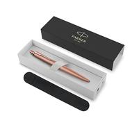 Parker Bolígrafo Jotter XL | Oro rosa mate monocromático | Punta media | Tinta azul | Caja de regalo con estuche de terciopelo