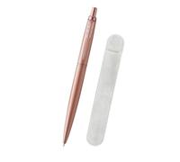 Parker Bolígrafo Jotter XL | Oro rosa mate monocromático | Punta media | Tinta azul | Paquete blíster + estuche de terciopelo de regalo