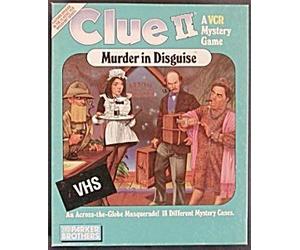 Parker Brothers Clue II Murder in Disguise - A VCR Mystery Game