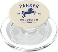 Parker Colorado USA - Caballo Ecuestre Envejecido, diseño Envejecido PopSockets PopGrip para MagSafe