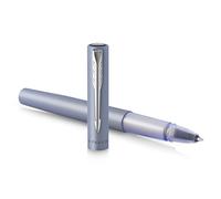 PARKER Equipamiento Escolar marca modelo Vector XL Metallic Silver Blue C.C. Roller Ball F