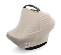 Parker - Funda para asiento de coche 4 en 1 para niñas y niños, cubierta elástica para asiento de coche, cubierta de lactancia, cubierta para carrito de comestibles, funda para silla alta "Desert"