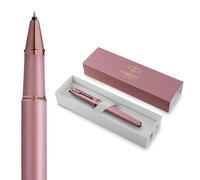 Parker IM - Bolígrafo de punta redonda | Colección Finishing Touch | Acabado malva | Punta media con recambio de tinta negra | Caja de regalo