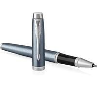 Parker IM bolígrafo roller IM | gris azul claro | punta media | tinta negra | caja de regalo