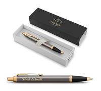 Parker IM Clip-on retractable ballpoint pen Azul 1pieza(s) - Bolígrafo (Azul, Marrón, Clip-on retractable ballpoint pen, Medio, Ambidiestro, 1 pieza(s))