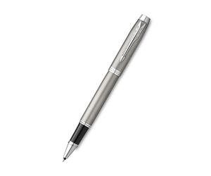 Parker IM Essential Bolígrafo roller de acero inoxidable plateado