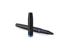 Parker IM Vibrant Rings Marine Bolígrafo roller azul F