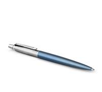 Parker Jotter bolígrafo azul claro (Waterloo Blue) Punta mediana con recambi