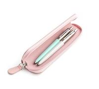 Parker Jotter Originals - Bolígrafo de punta redonda color menta pastel y gris perla, juego con estuche rosa