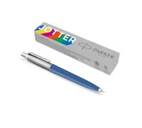 Parker Jotter Originals - Bolígrafo de punta redonda (cuerpo de mezclilla azul, tinta azul), en caja de regalo