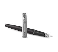 Parker Jotter Originals CT Pluma estilográfica tamaño mediano color negro (tinta azul)