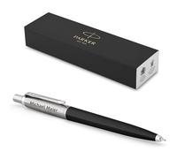 PARKER Jotter Originals Reciclado con Grabado | Bolígrafo Premium | Caja de Regalo | Mina Azul o Negra | Regalo personalizado | Nombres | Cumpleaños (Negro)