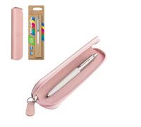 Parker Jotter Originals Set de regalo - Bolígrafo blanco con estuche rosa en relieve