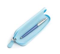 Parker Jotter Originals Set de regalo - Bolígrafo de mezclilla azul con estuche azul en relieve