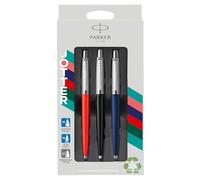 Parker Set de regalo Jotter Originals Trio Pen | Bolígrafo de punta de bola, bolígrafo de gel y portaminas | Hecho con un 55% de materiales reciclados* | Regalo de graduación perfecto y el colegio