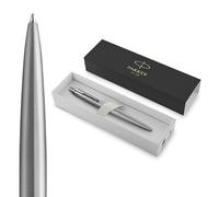 Parker Pens bolígrafo Jotter XL acero inoxidable monochrome tinta azul con estuche regalo