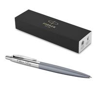 Parker Jotter XL con grabado | bolígrafo premium | caja de regalo | mina azul | regalo personalizado | nombre | cumpleaños | noble (gris mate)