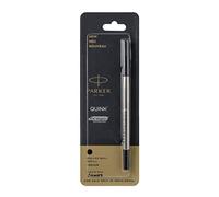 Parker Quink - Recambio para bolígrafo de punta redonda, color negro