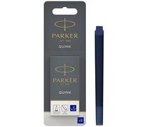 Parker 51 bolígrafo | cuerpo de lujo de color negro con adorno dorado | punta mediana de 18 K con recambio de tinta negra | estuche de regalo