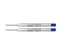 Parker Quinkflow Recambio para bolígrafo de punta fina azul 2 unidades