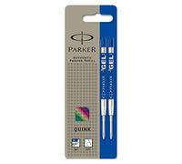 Parker - Recambio de tinta de gel para bolígrafo, paquete mediano, color azul