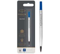 Parker Recambio para bolígrafo roller | punta fina | tinta azul | paquete de 1