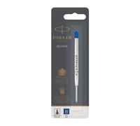 Parker Recambios de tinta para bolígrafos punta gruesa tinta azul paquete
