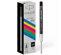 Parker Recambios de tinta para bolígrafos | punta mediana | tinta negra | paquete de 20