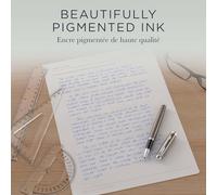 Parker Rollerball Pen Refills Fine Point Blue QUINK Ink 1 Count Blue Fine