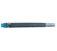 Caja de 5 recambios de tinta azul permanente Parker Quink