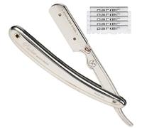 Parker SR1 - Maquinilla de afeitar de acero inoxidable con 5 cuchillas Parker Platinum