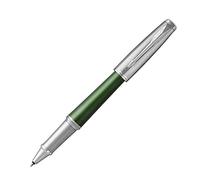 Parker Urban 1931618 - Bolígrafo roller (verde, recambio de tinta negra para punta fina)