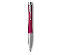 PARKER Urban Twist Bolígrafo | Magenta Vivo con Detalles Cromados | Punta Mediana con Tinta Azule | Caja Para Regalo