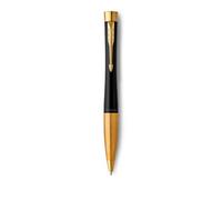PARKER Urban Twist Bolígrafo Metro en Metal con Detalles Cromados Punta Medi