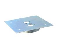 Parking Heater Turret Mounting Plate - Stable Rust Proof Mounting Plates Ba