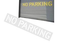 Parking Lot Stencil - 104 Inches Parking Marking Template | Reusable Silicone Stencil - Foldable Durable Guide Designed For Asphalt Concrete Sidewalk Yard Courtyard And Outdoor Traffic Organization
