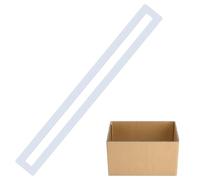 Parking Lot Template - 4x92 Inch Foldable Reusable Stencil, Durable Marking Tool For Construction, Shopping Centers, Curbs, Asphalt, Playgrounds, Concrete Walkways, Garages | Efficient Layout For Park