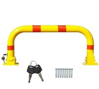 Parking Space Lock,Parking Latch,Parking Lot Piles,Pull Up To Lock,The Lock Cylinder Is High Above The Ground, Waterproof And Dustproof,Suitable For Protecting Parking Space Safety 80 * 33Cm, HUANGH